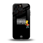 advisory back phone cover | glass case for iphone 14 pro