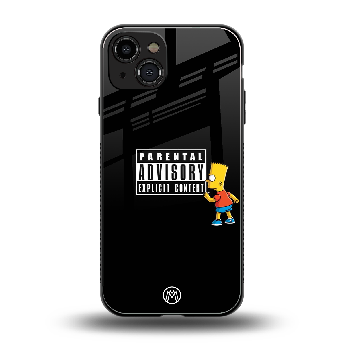 advisory back phone cover | glass case for iphone 15
