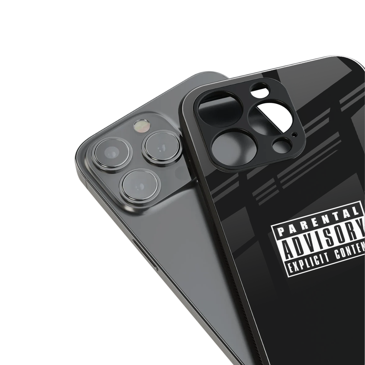advisory back phone cover | glass case for iphone 14