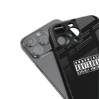 advisory back phone cover | glass case for iphone 15 pro