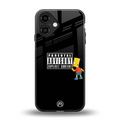 advisory back phone cover | glass case for iphone 16