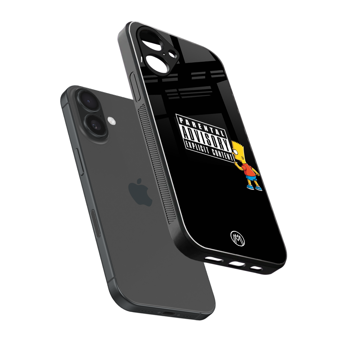 advisory back phone cover | glass case for iphone 16