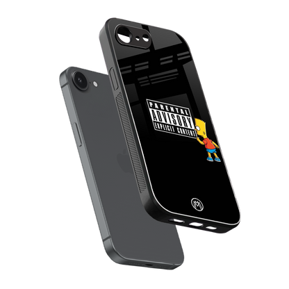 advisory back phone cover | glass case for iphone 16e