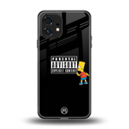advisory back phone cover | glass case for nothing phone 1