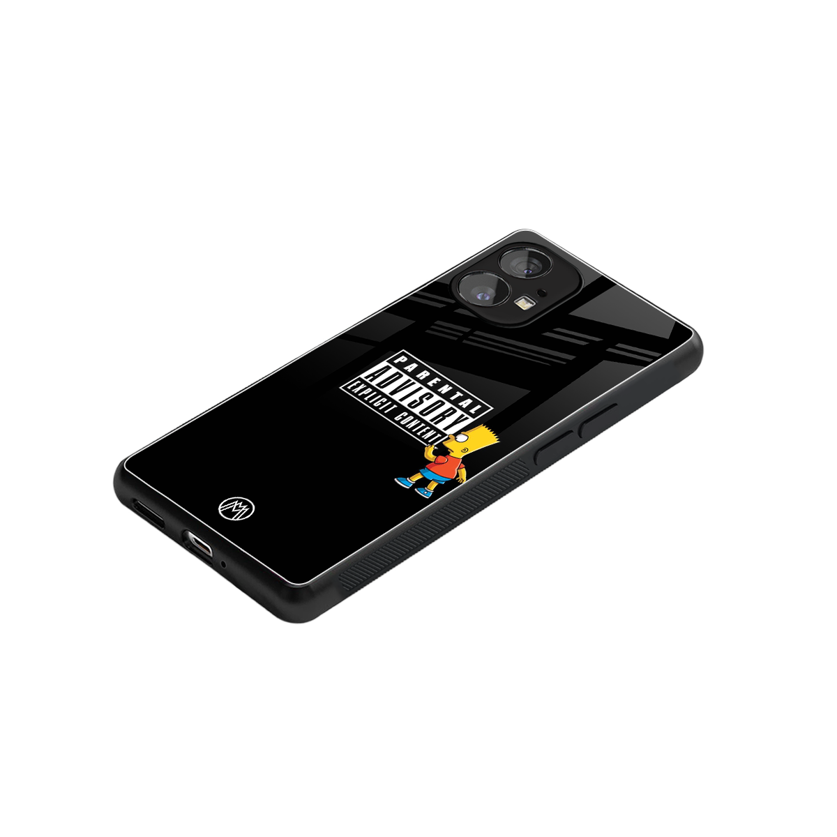 advisory back phone cover | glass case for nothing phone 1