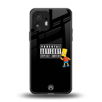 advisory back phone cover | glass case for nothing phone 2