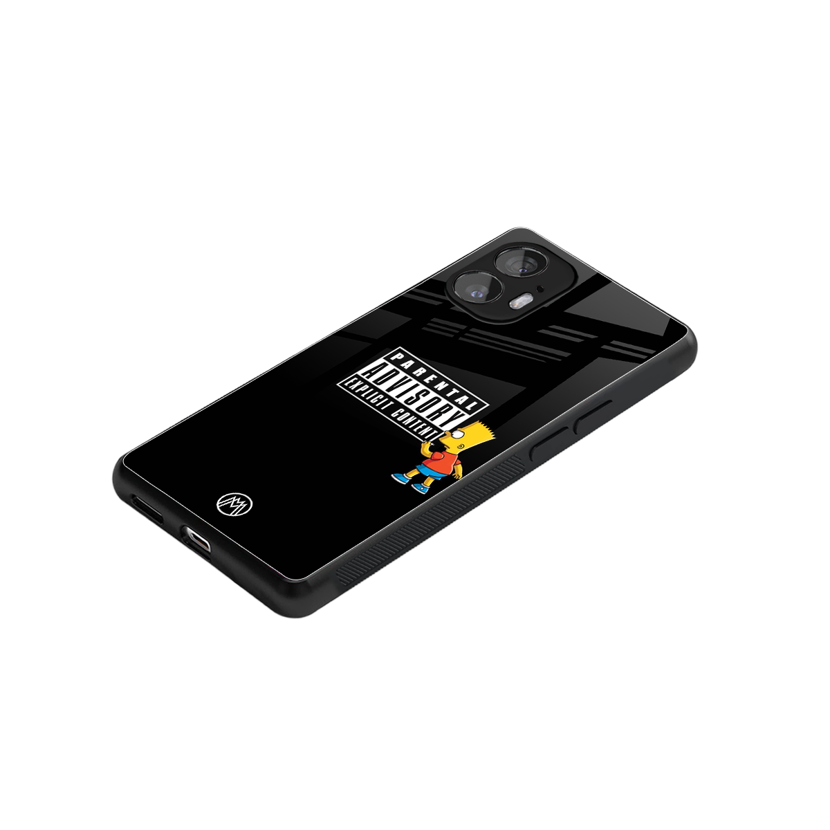 advisory back phone cover | glass case for nothing phone 2