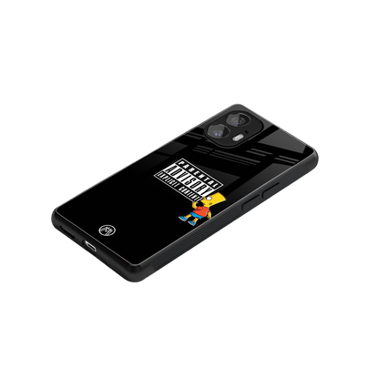 advisory back phone cover | glass case for nothing phone 2