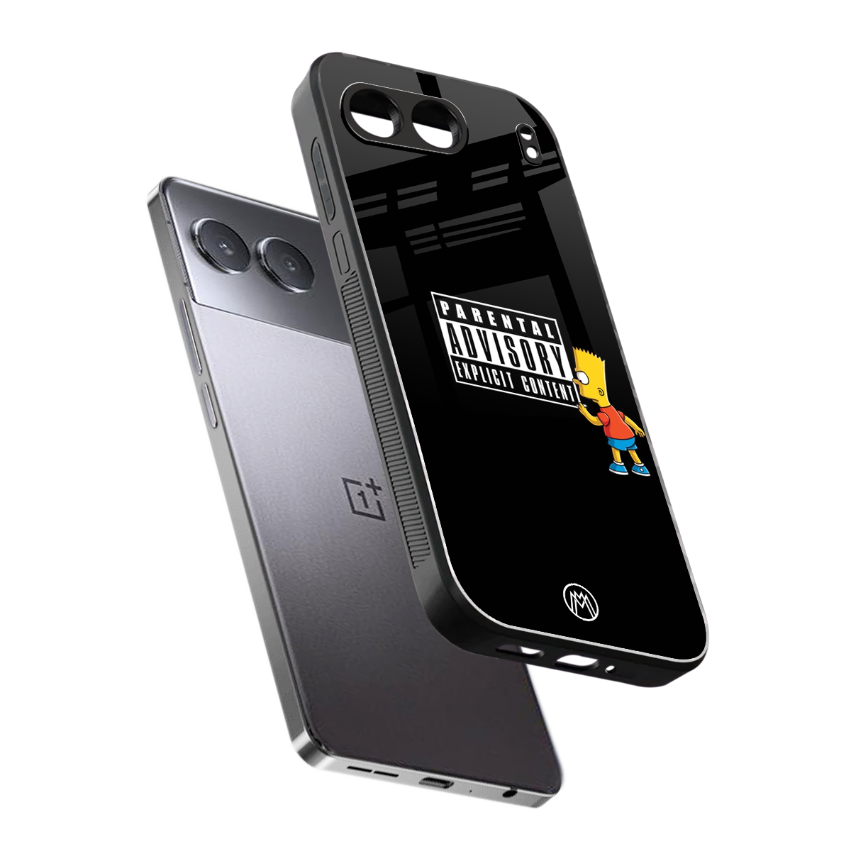 advisory back phone cover | glass case for oneplus nord 4