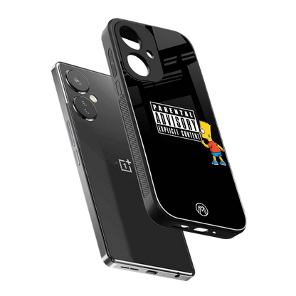 advisory back phone cover | glass case for oneplus nord ce 3