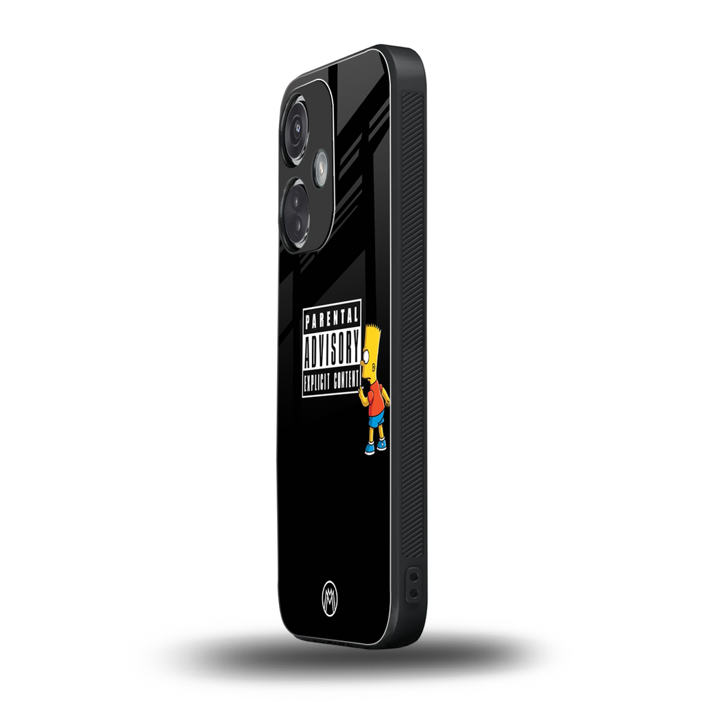 advisory back phone cover | glass case for oneplus nord ce 3