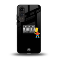 advisory back phone cover | glass case for oneplus nord ce 4 lite