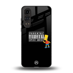 advisory back phone cover | glass case for oneplus nord ce 4 lite