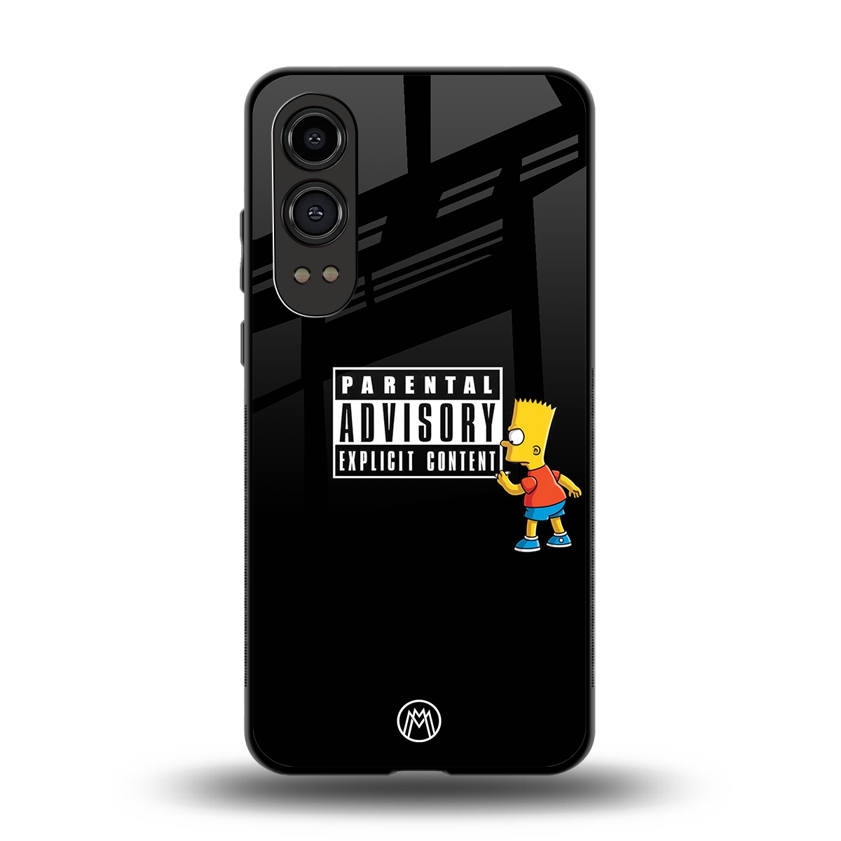 advisory back phone cover | glass case for oneplus nord ce 4 lite
