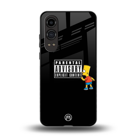 advisory back phone cover | glass case for oneplus nord ce 4 lite