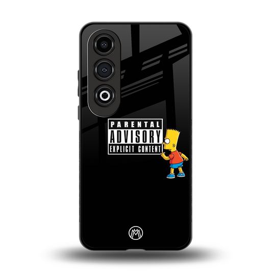 advisory back phone cover | glass case for oneplus nord ce 4