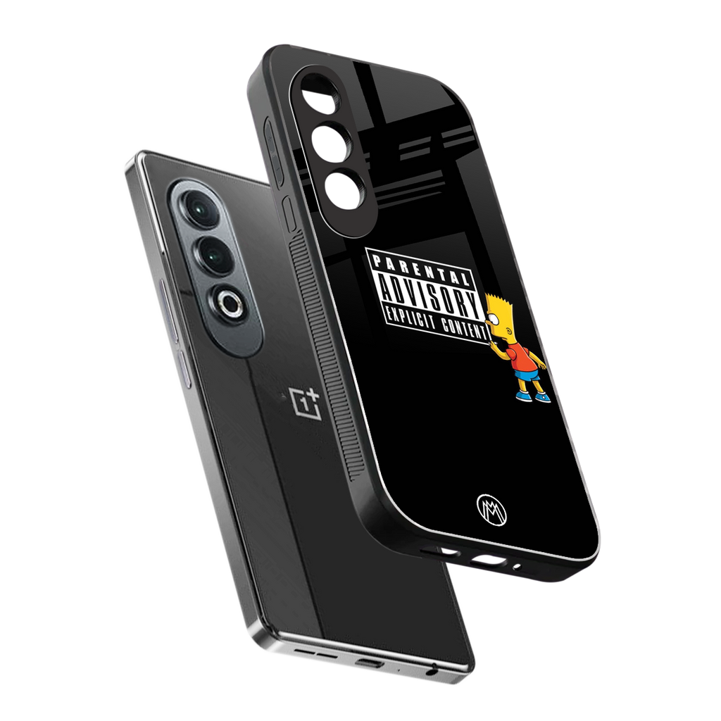 advisory back phone cover | glass case for oneplus nord ce 4
