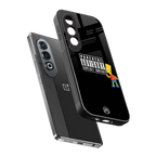 advisory back phone cover | glass case for oneplus nord ce 4