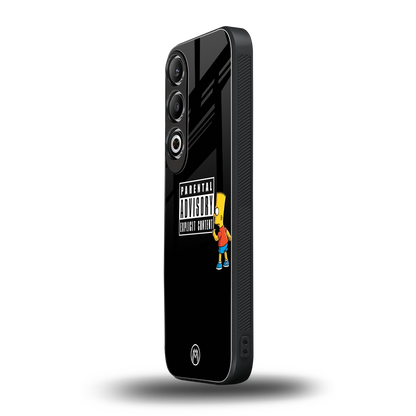 advisory back phone cover | glass case for oneplus nord ce 4