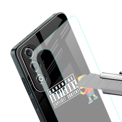 advisory back phone cover | glass case for oneplus nord ce 4