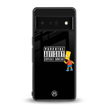 advisory back phone cover | glass case for google pixel 6 pro