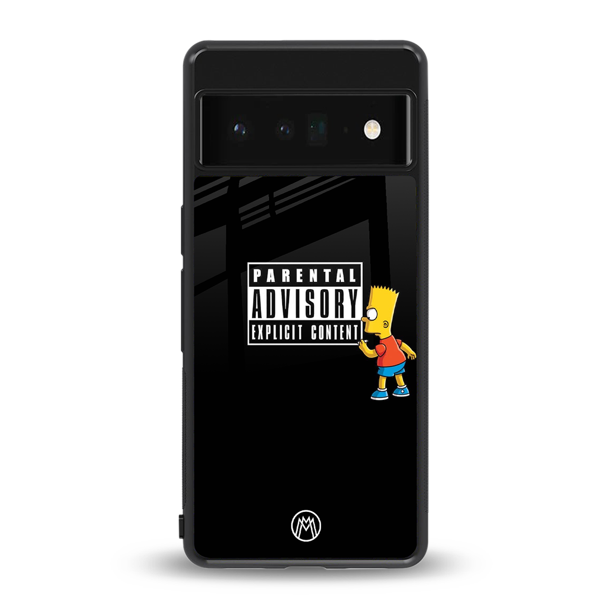 advisory back phone cover | glass case for google pixel 6 pro