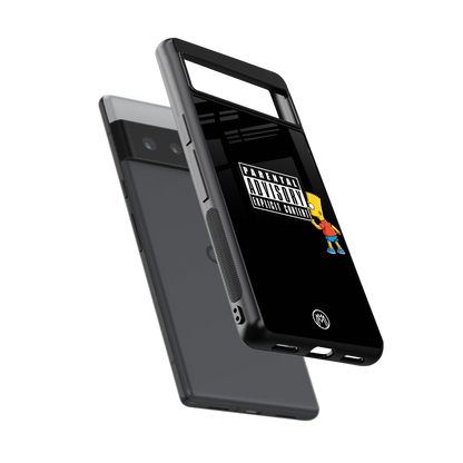 advisory back phone cover | glass case for google pixel 6 pro