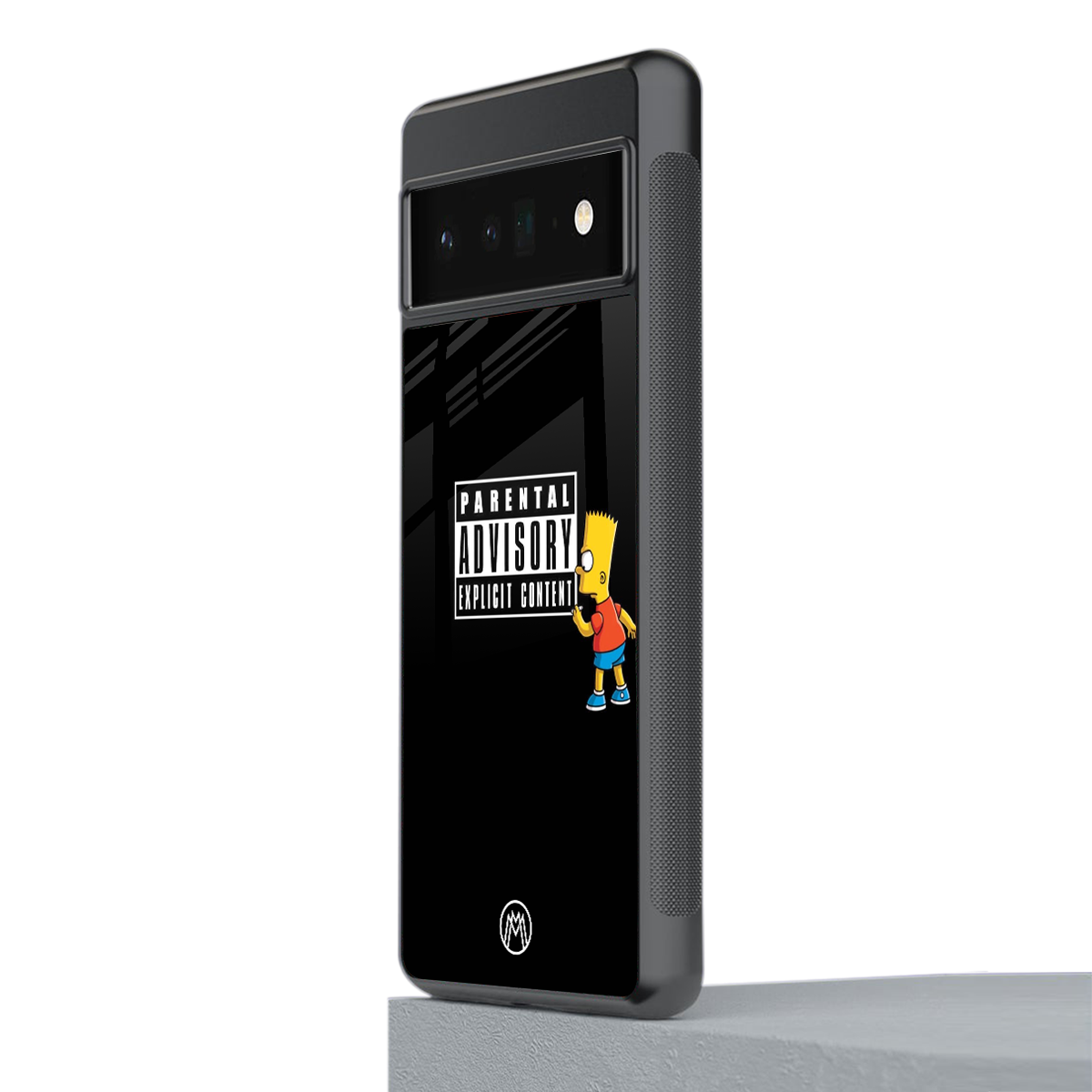advisory back phone cover | glass case for google pixel 6 pro