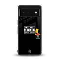 advisory back phone cover | glass case for google pixel 6