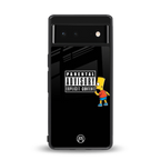 advisory back phone cover | glass case for google pixel 6