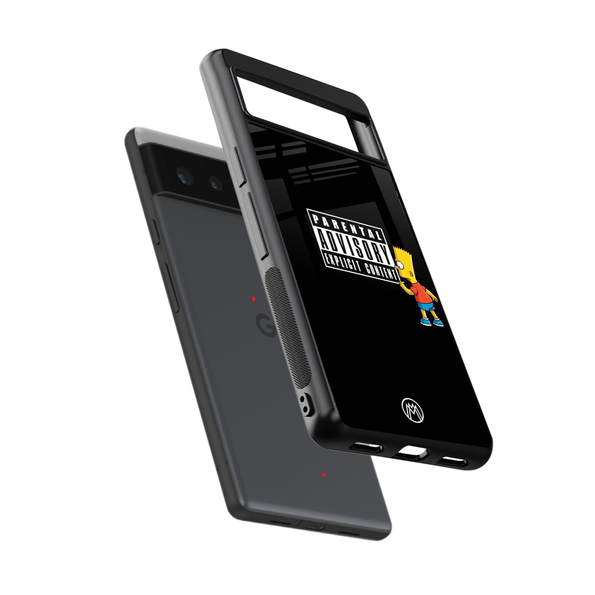 advisory back phone cover | glass case for google pixel 6