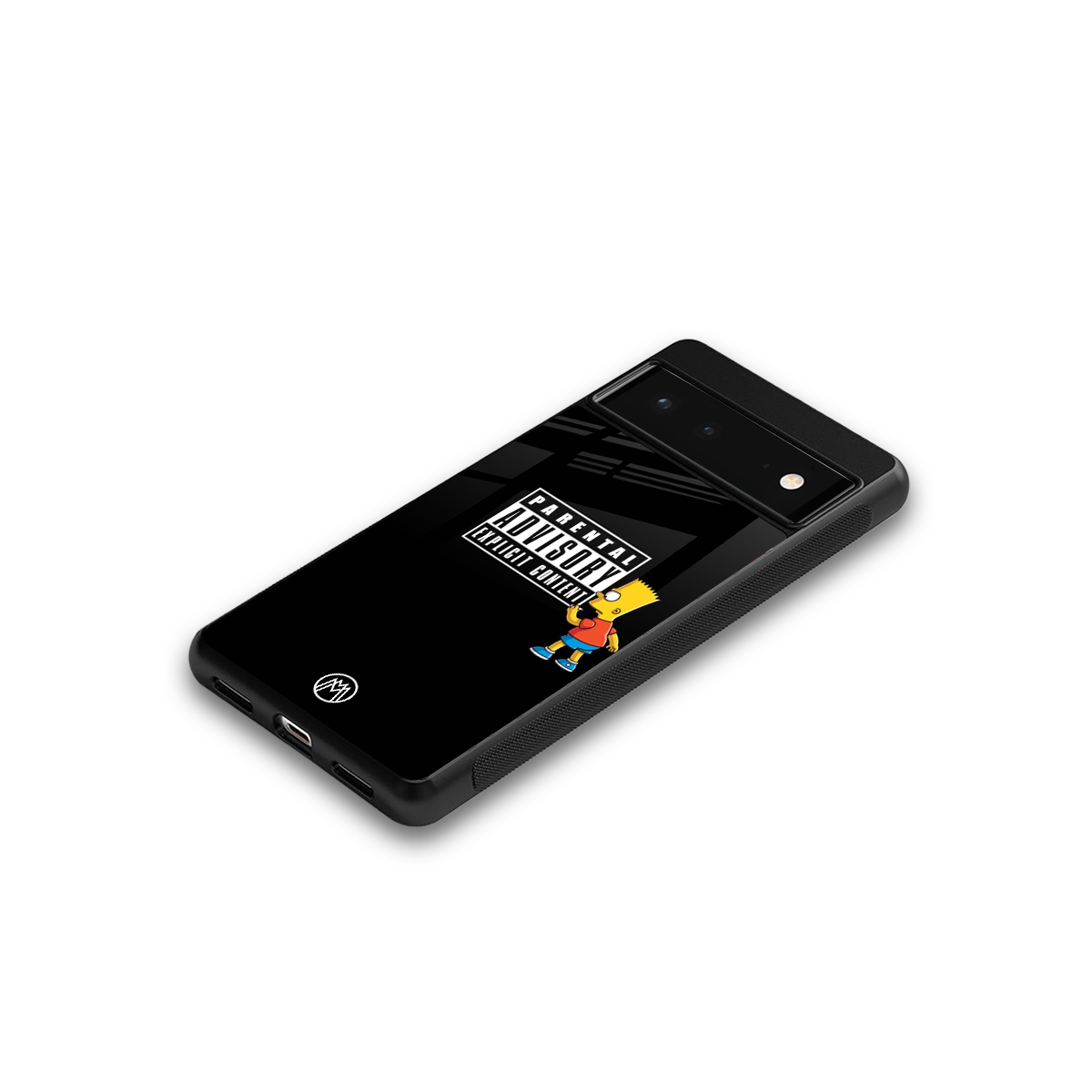 advisory back phone cover | glass case for Google Pixel 6A