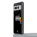 advisory back phone cover | glass case for google pixel 7 pro