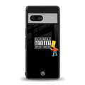 advisory back phone cover | glass case for Google Pixel 7A