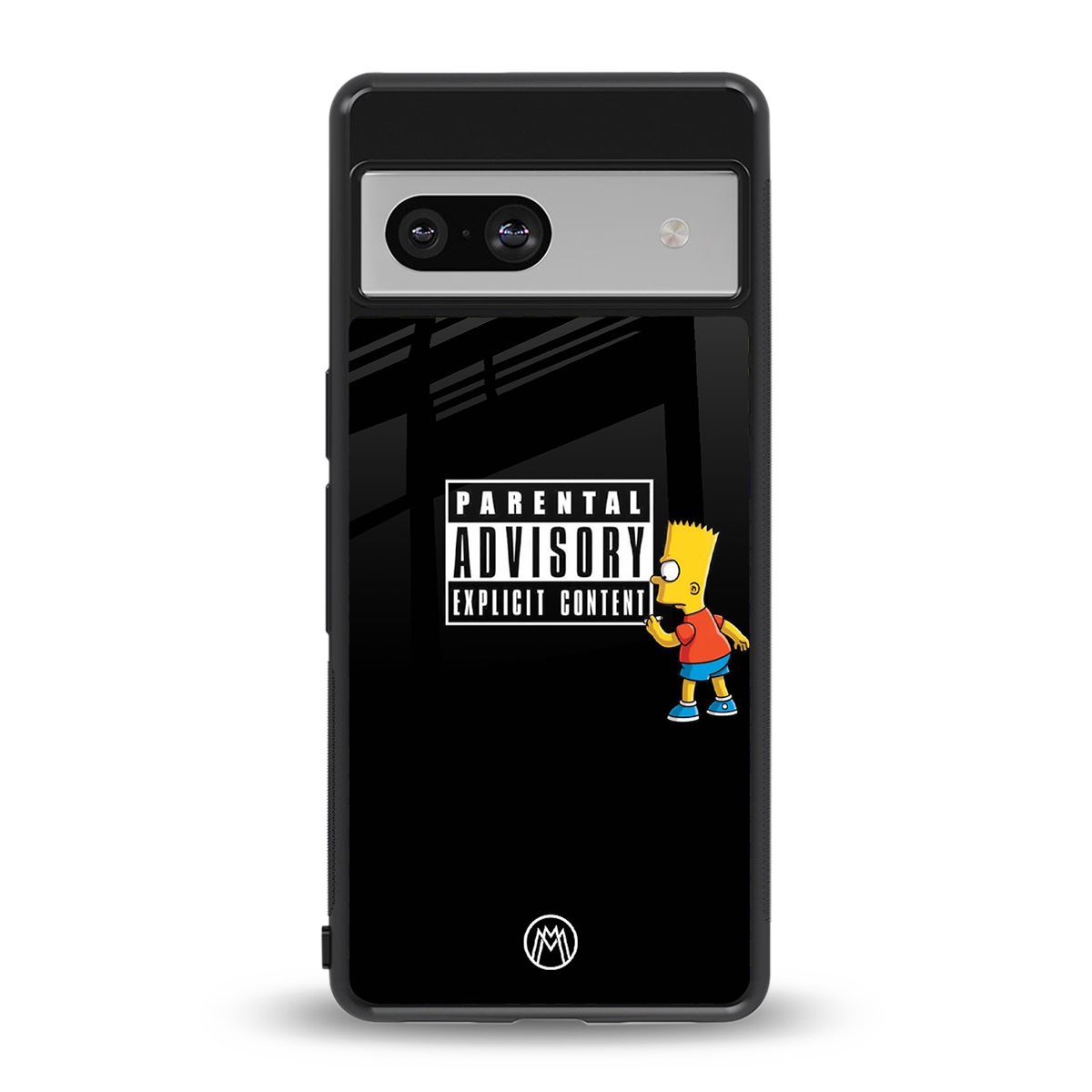 advisory back phone cover | glass case for Google Pixel 7A