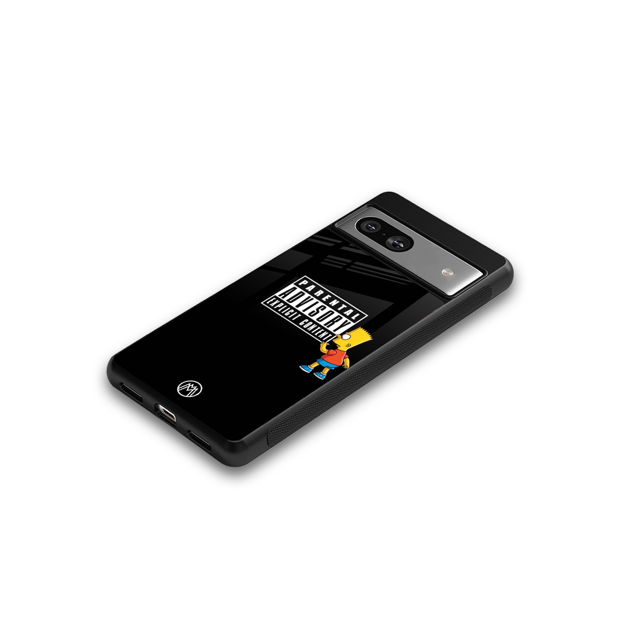 advisory back phone cover | glass case for Google Pixel 7