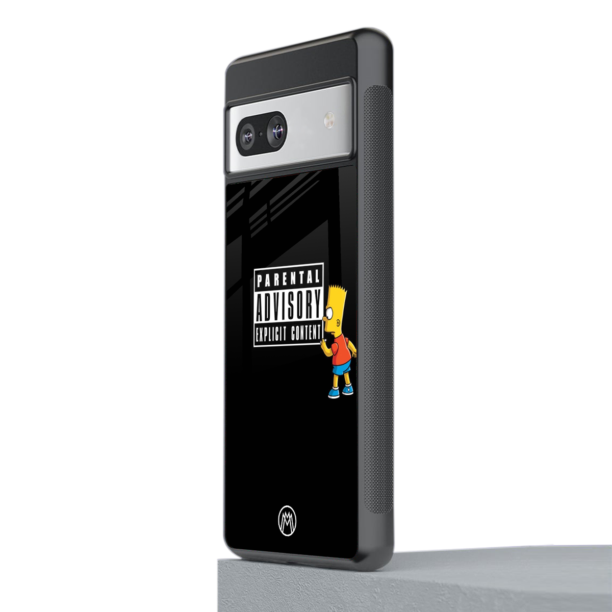advisory back phone cover | glass case for Google Pixel 7