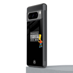 advisory back phone cover | glass case for google pixel 8 pro