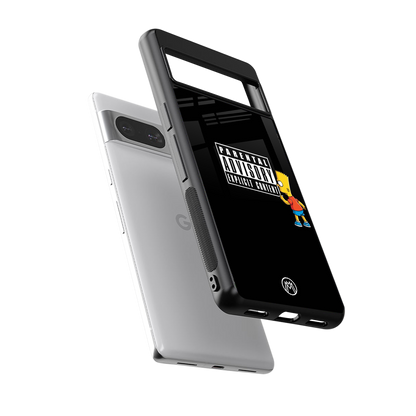 advisory back phone cover | glass case for Google Pixel 8