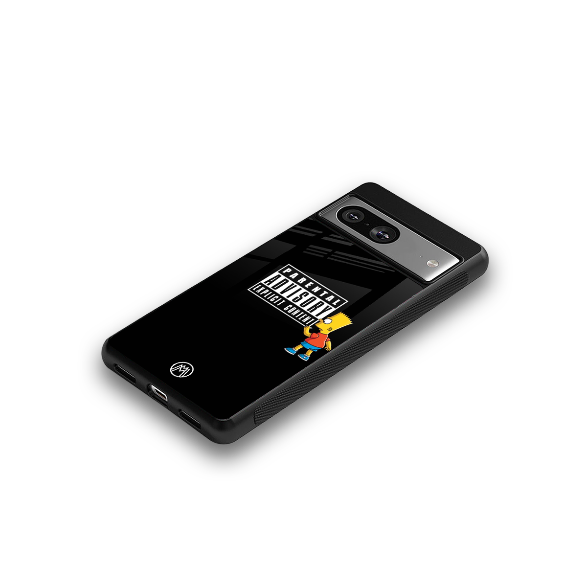 advisory back phone cover | glass case for Google Pixel 8