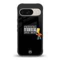 advisory back phone cover | glass case for google pixel 9