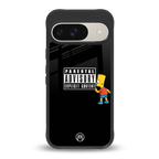 advisory back phone cover | glass case for google pixel 9
