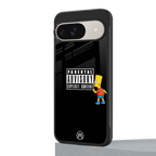 advisory back phone cover | glass case for google pixel 9