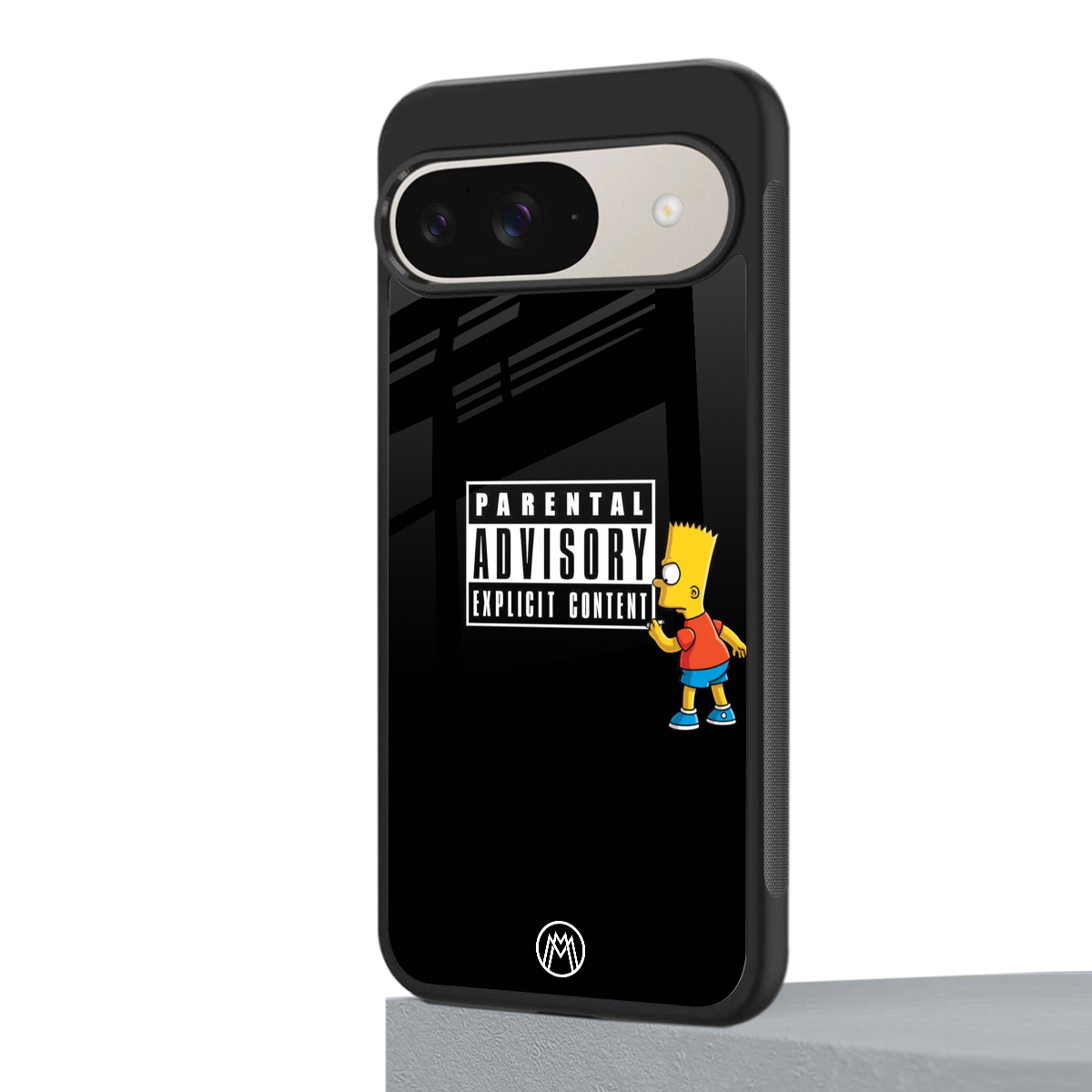 advisory back phone cover | glass case for google pixel 9