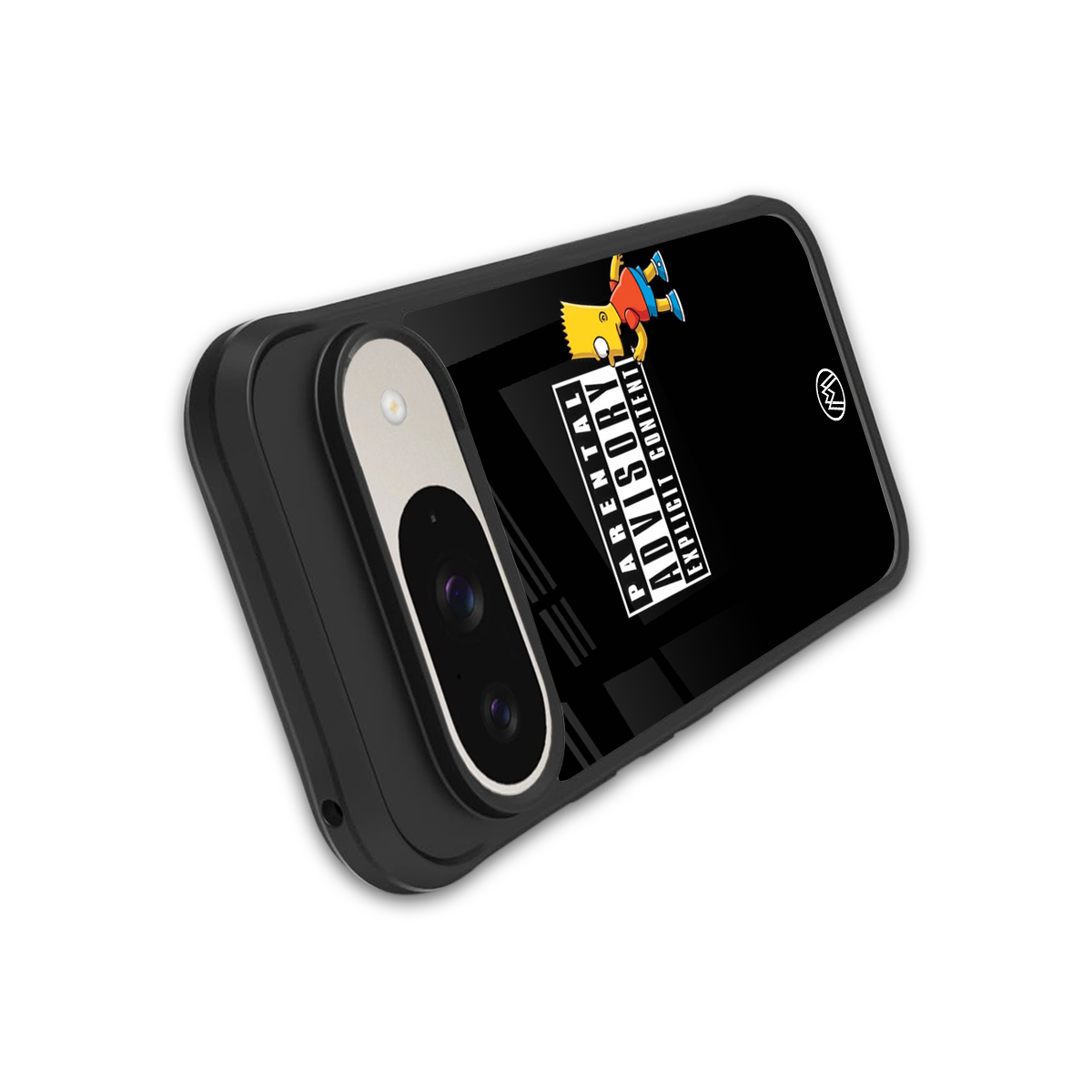 advisory back phone cover | glass case for google pixel 9