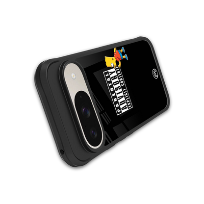 advisory back phone cover | glass case for google pixel 9