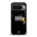 advisory back phone cover | glass case for google pixel 9 pro xl