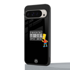 advisory back phone cover | glass case for google pixel 9 pro xl