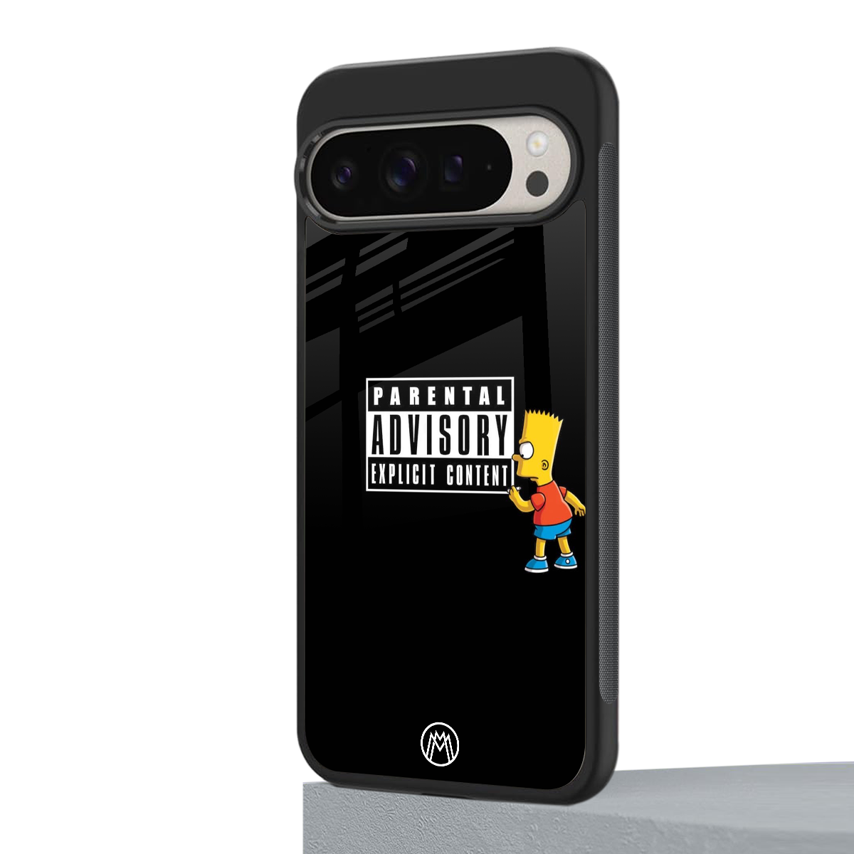 advisory back phone cover | glass case for google pixel 9 pro xl