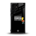 advisory back phone cover | glass case for samsung galaxy s23 ultra